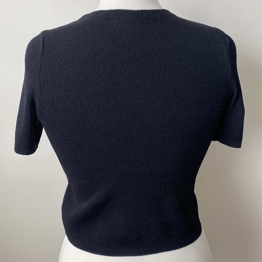 RACHAEL Rachel Roy Black Crop Top Size XS - Picture 3 of 4